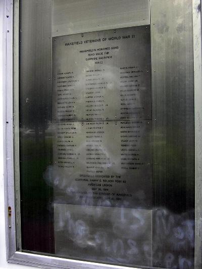 Oorlogsmonument Wakefield #3