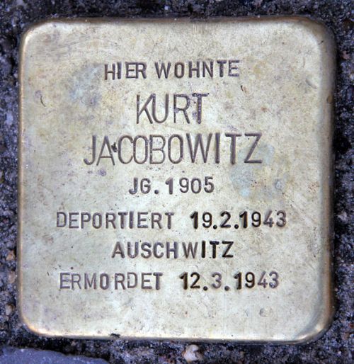 Stolpersteine Anzengruberstrae 10 #4