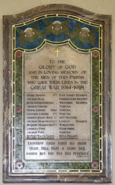 War Memorial St. Andrew Church