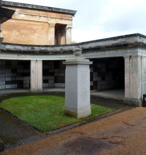 Memorial Arnos Vale Crematorium #1