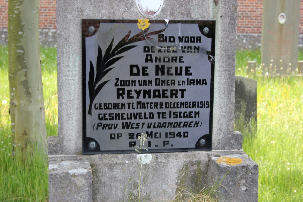 Belgische Oorlogsgraven Mater #3