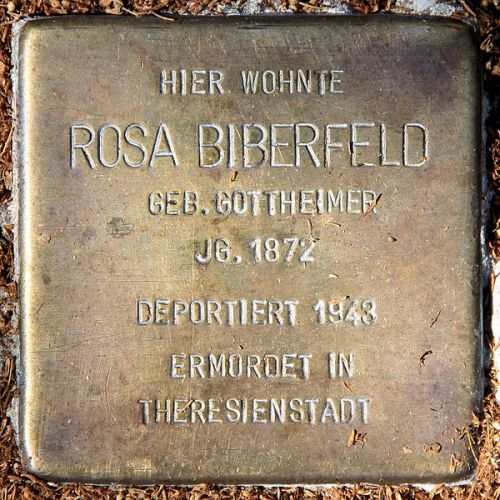 Stolperstein Dnhoffstrae 29 #1