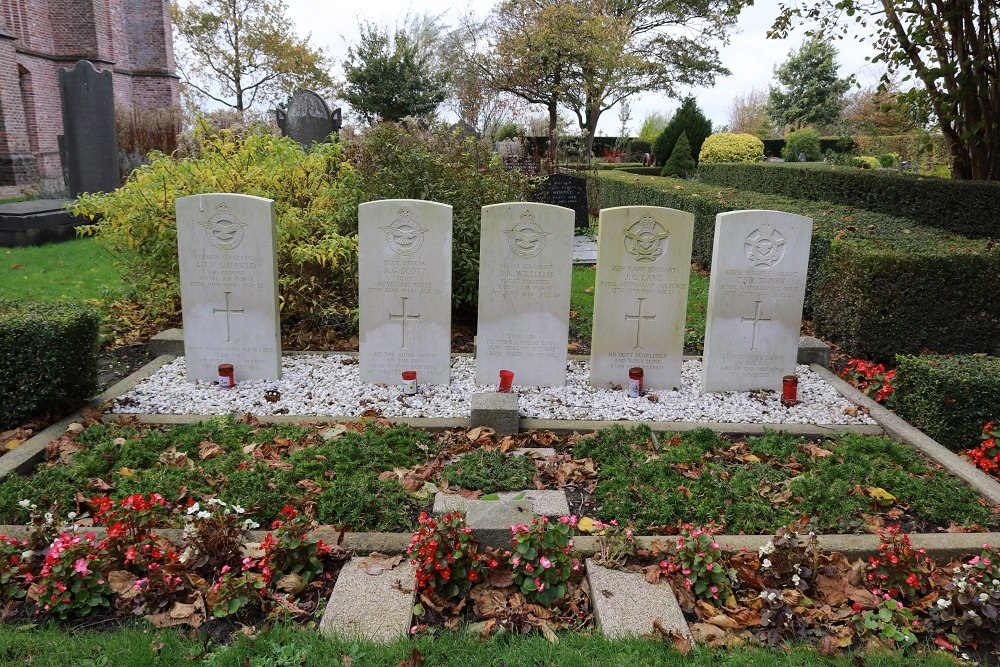 Commonwealth War Graves Municipal Cemetery Spanbroek