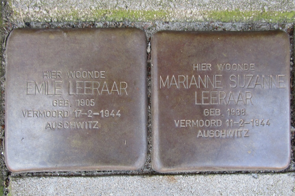 Stolpersteine Jekerstraat 9