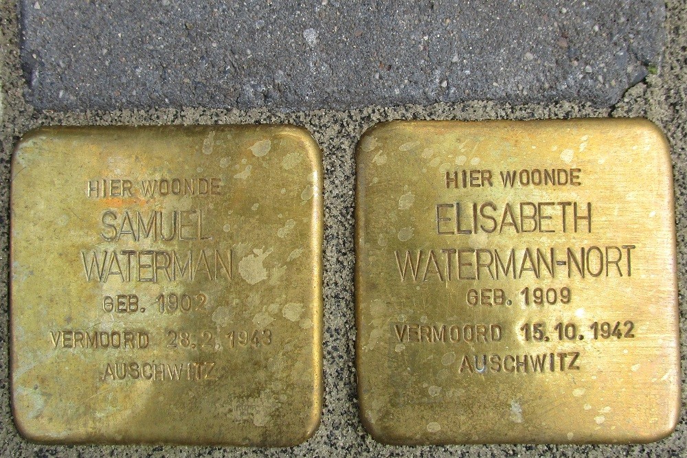 Stolpersteine Korenbrugstraat 3 #2