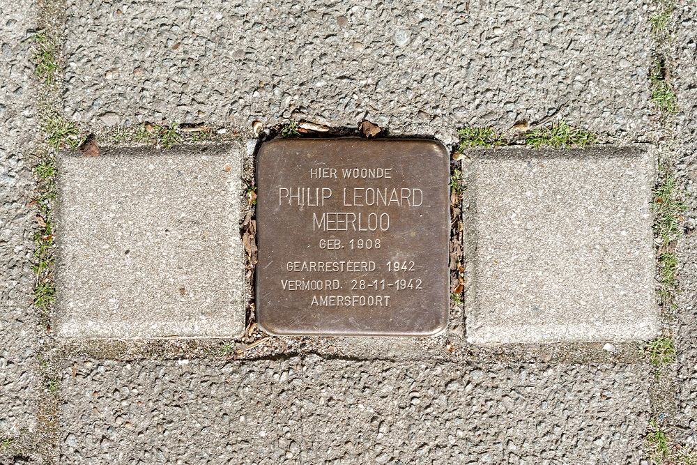 Stolperstein Albrecht Dürerstraat 37-huis
