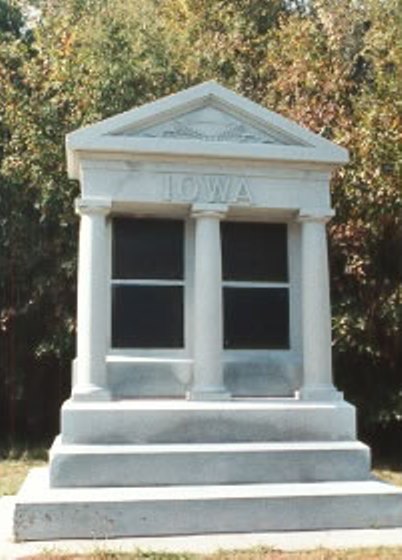 10th Iowa Infantry (Union) Monument #1