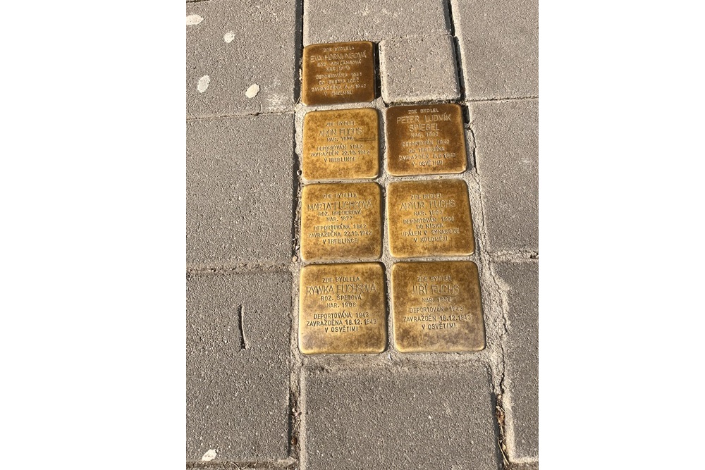 Stolpersteine Tyrova 1795/25