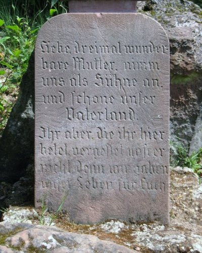 Oorlogsmonument Bschkapelle #4