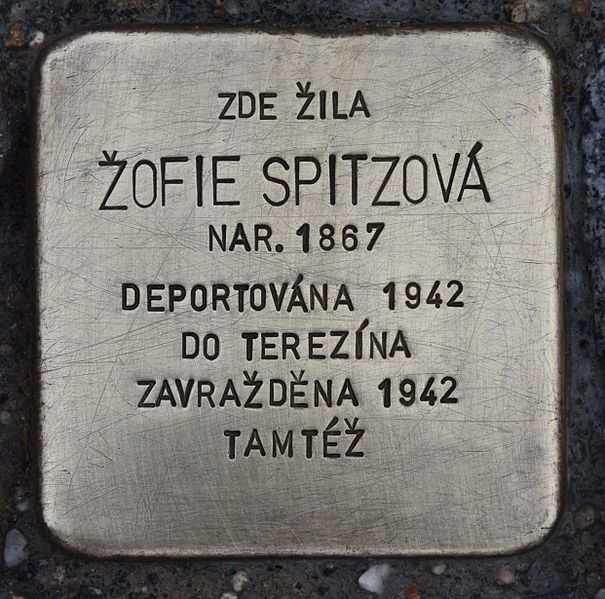 Stolperstein Brněnsk 1710