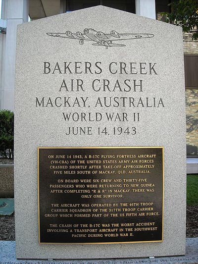 B-17C Flying Fortress Monument