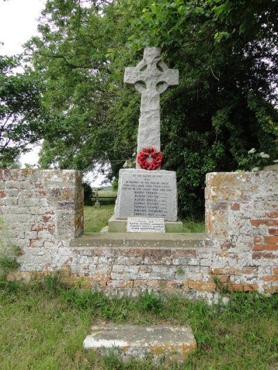 War Memorial Thurne #1