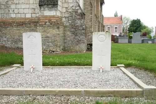 Commonwealth War Graves Lederzeele #1