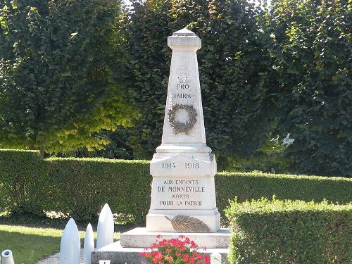 Oorlogsmonument Monneville #1