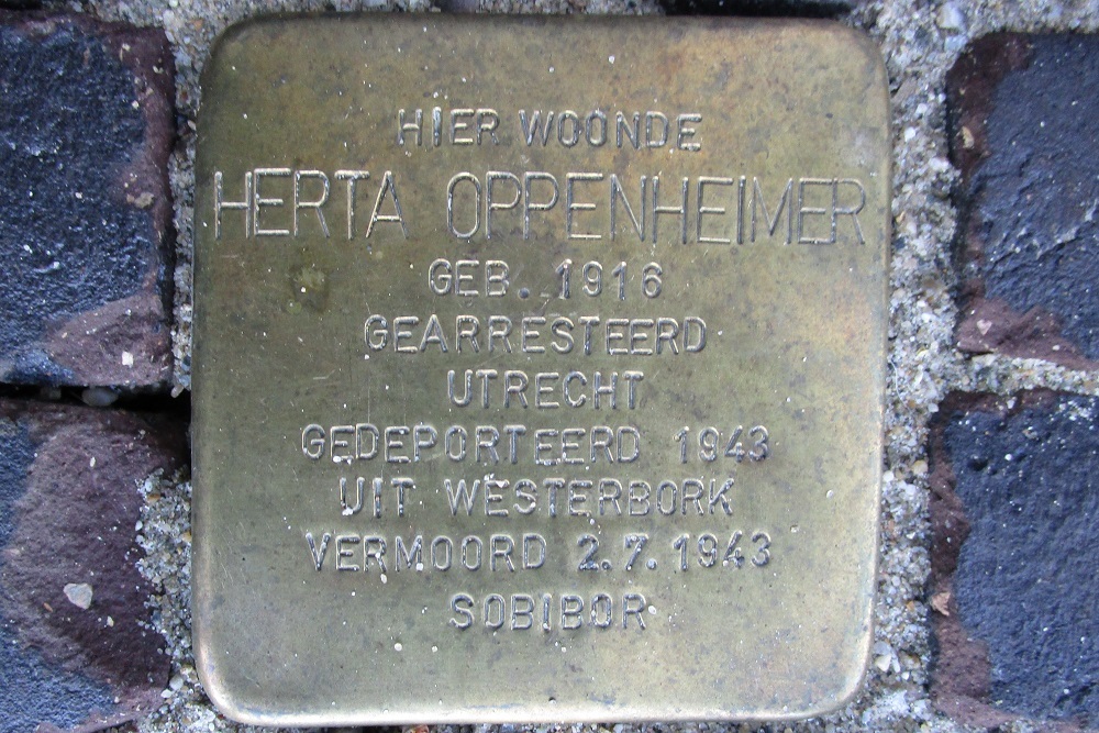 Stolperstein Emmakade 3 #1