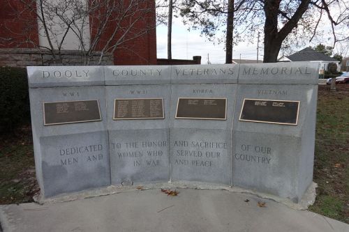 War Memorial Dooly County #1