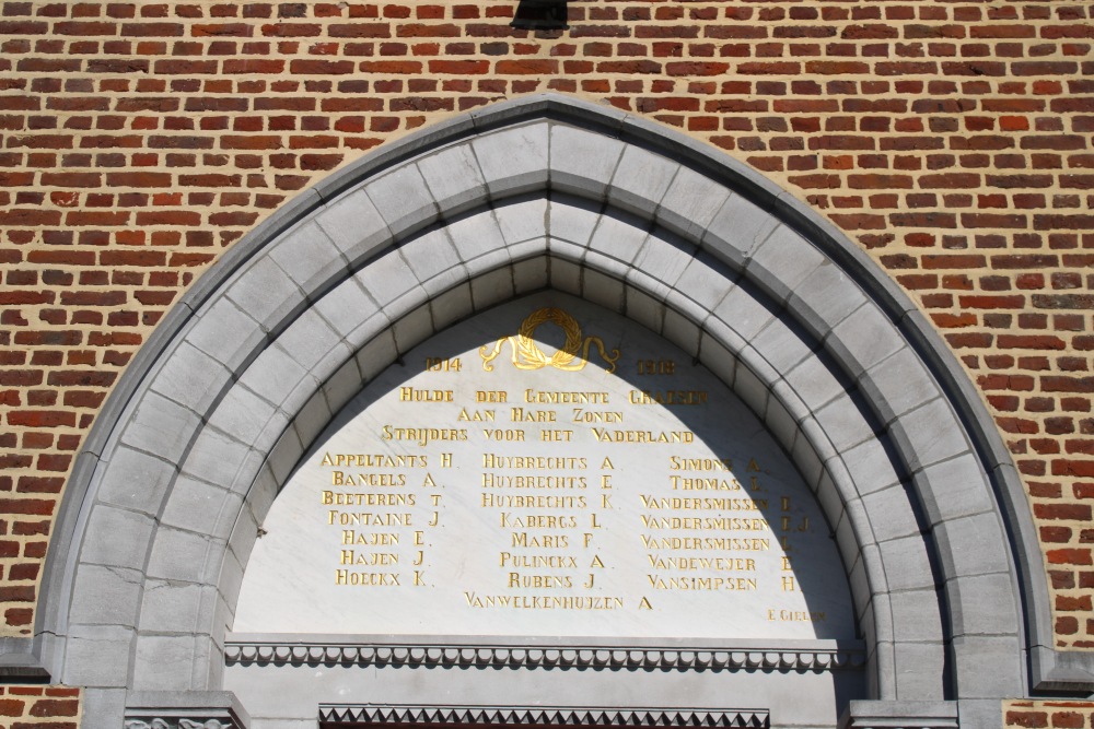 Oorlogsmonument Grazen #3