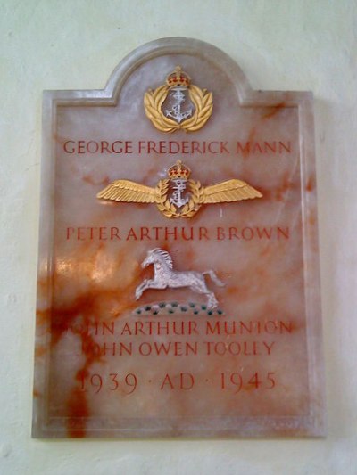 War Memorial St Peter Church