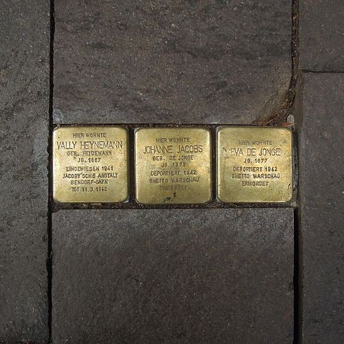 Stolpersteine Lange Strae 25 #1