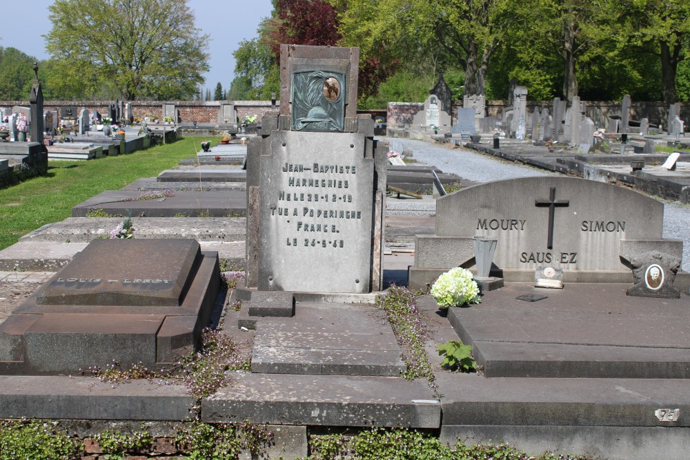 Belgische Oorlogsgraven Dour	 #4