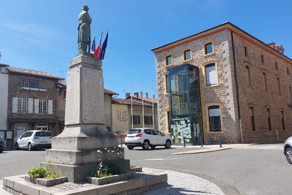 Oorlogsmonument Haute-Rivoire #4