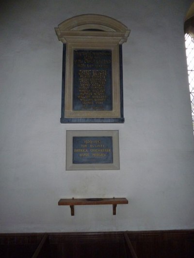 War Memorial St Mary the Virgin Church