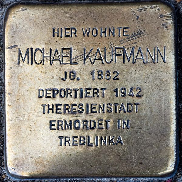 Stolpersteine Hochstrae 65