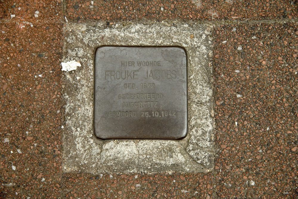 Stolperstein De Grint 11 (nu Wilhelminastraat 7) #1