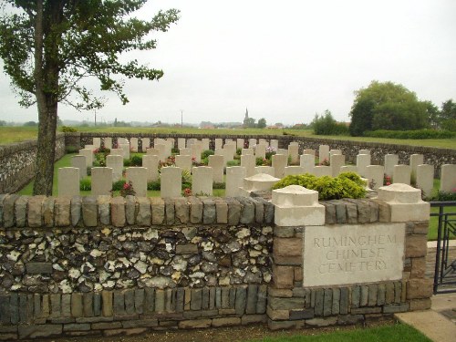 Commonwealth War Cemetery Ruminghem (Chinese) #1