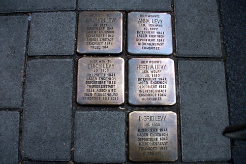 Stolpersteine Klnstrae 163