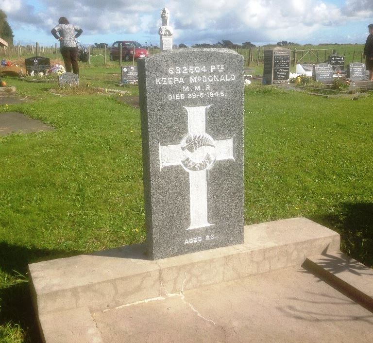 Commonwealth War Grave Koputaroa Maori Cemetery #1