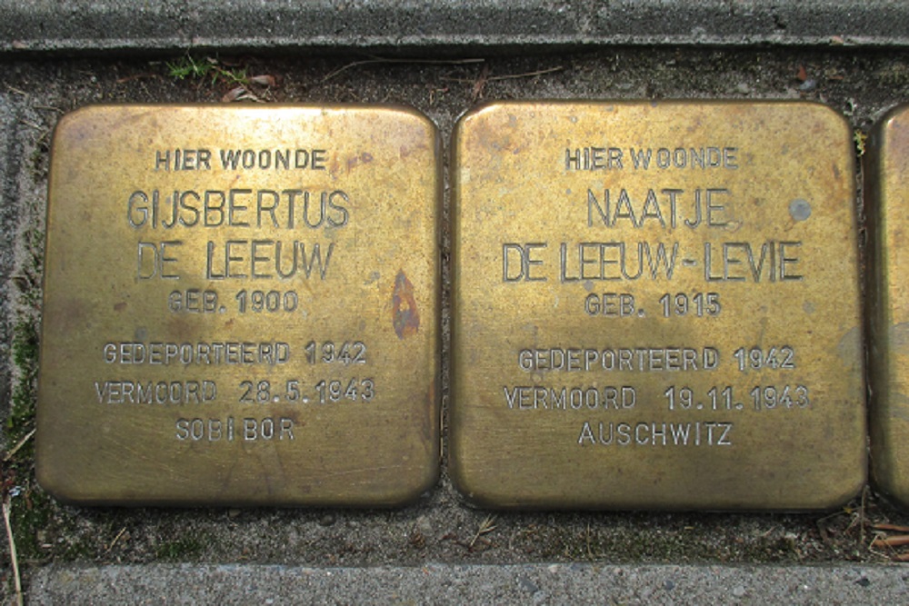 Stolpersteine Stationslaan 25 #2