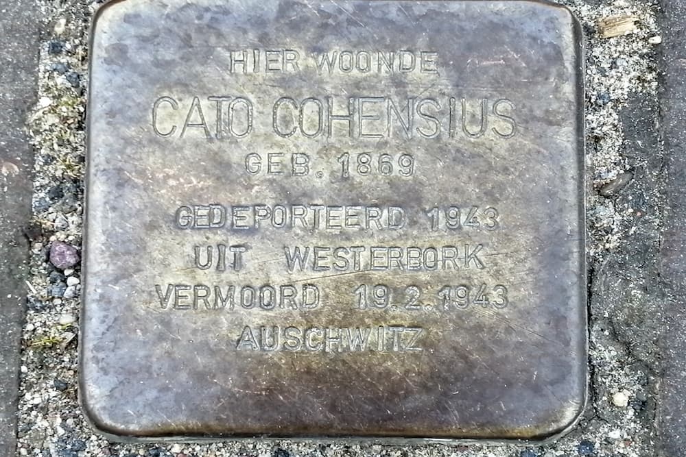 Stolperstein Molendijk t/o 15/17 #1