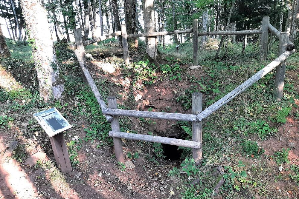 Hill 627 - Remains of Defense Lines and Trenches Ban-de-Sapt #4