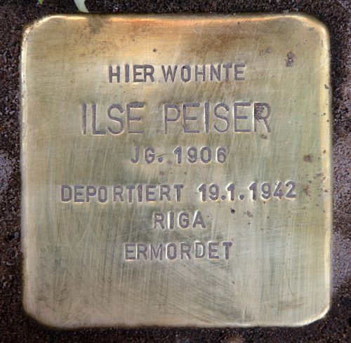 Stolpersteine Helmstedter Straße 22 #2
