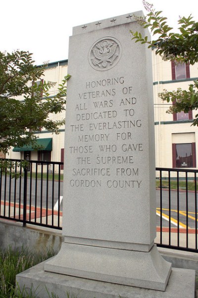 Monument Veteranen Gordon County