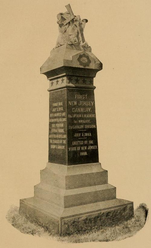 1st New Jersey Cavalry Regiment Monument #1