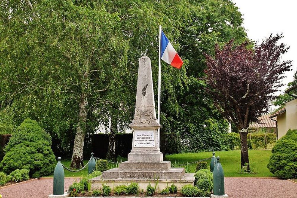 Oorlogsmonument Vignonet