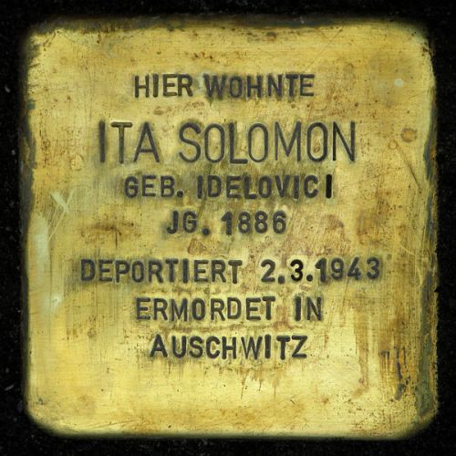 Stolpersteine Friedenstraße 3 #2