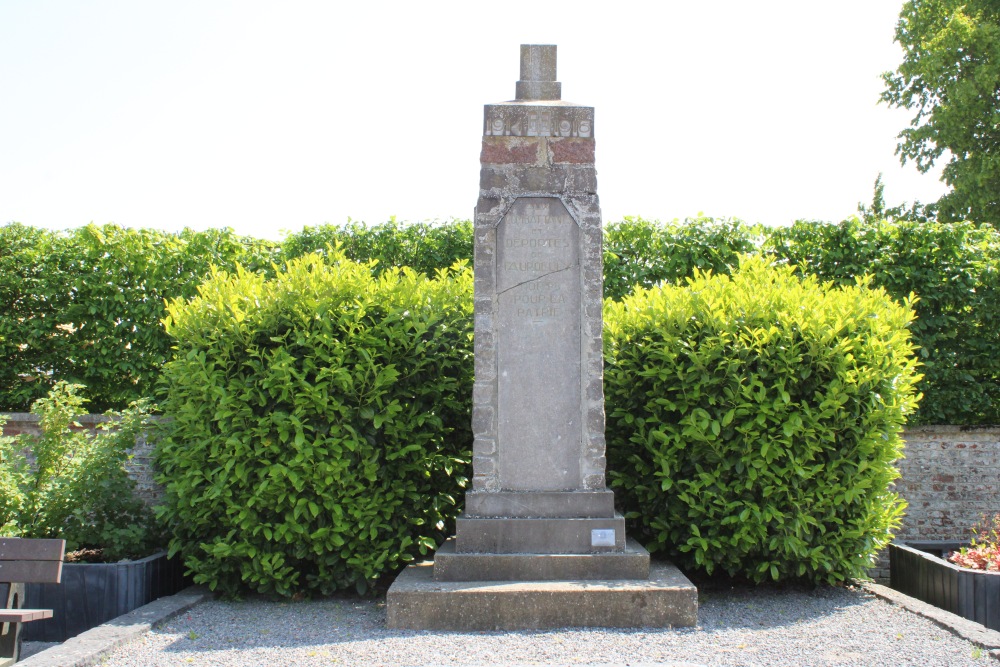 Oorlogsmonument Fauroeulx	 #2