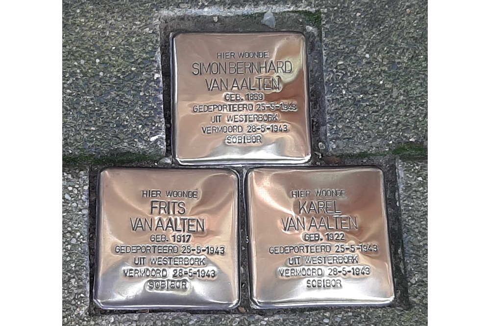 Stolpersteine Frans Halsplein 4 #1
