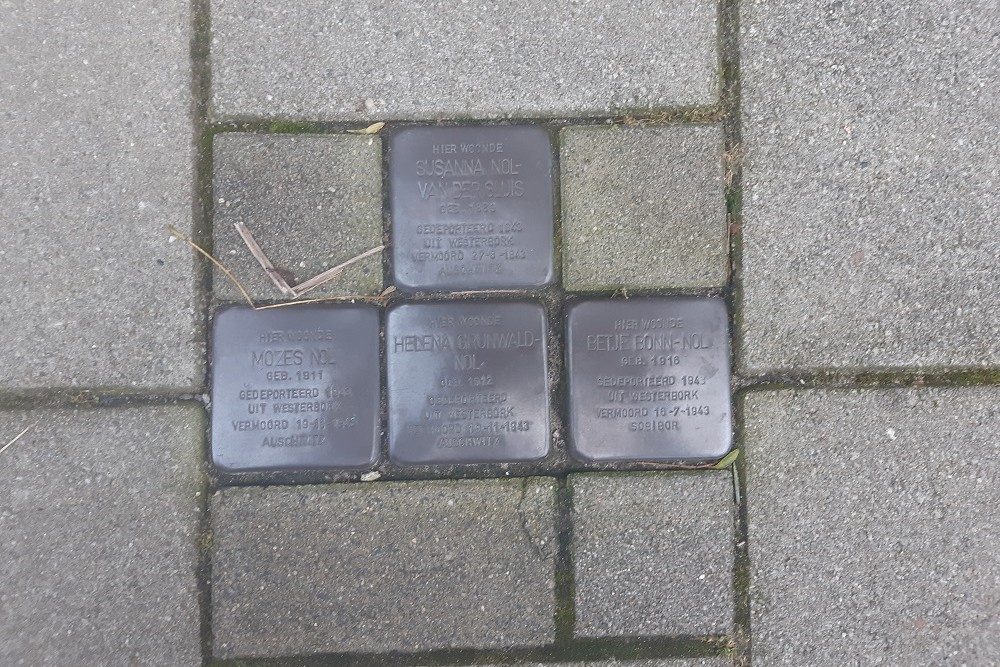 Stolpersteine Linnaeusparkweg 79hs #1