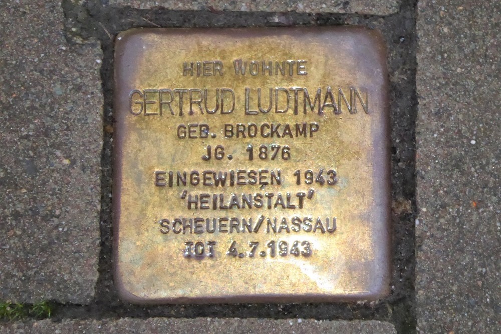 Stolperstein Korduanenstraße 28 #2