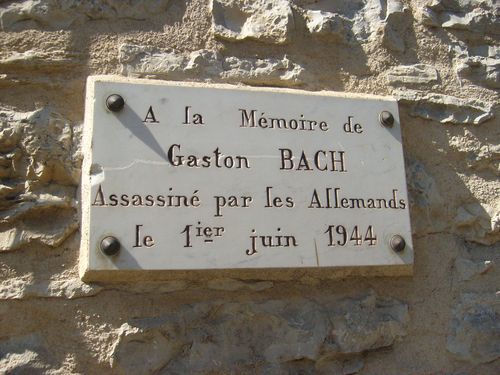 Memorial Executed Resistance Fighter #1