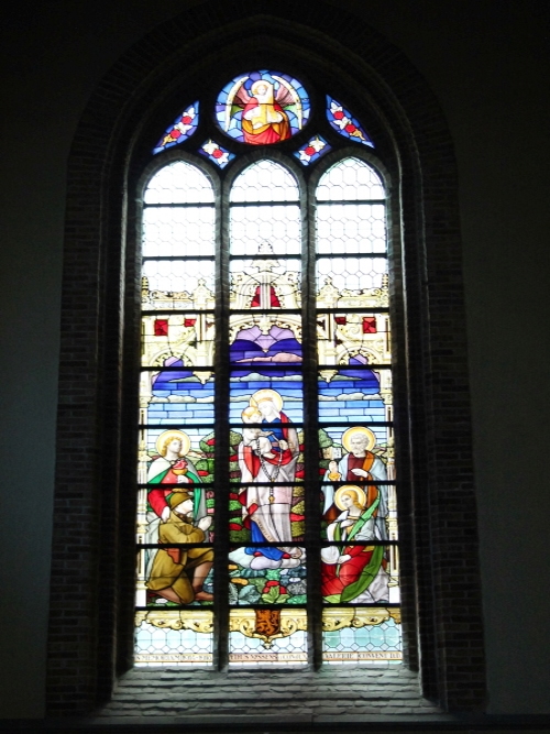 Stained-glass Window Saint-Paulus Church Langemark #2