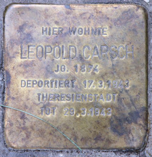 Stumbling Stones Limonenstraße 11 #2