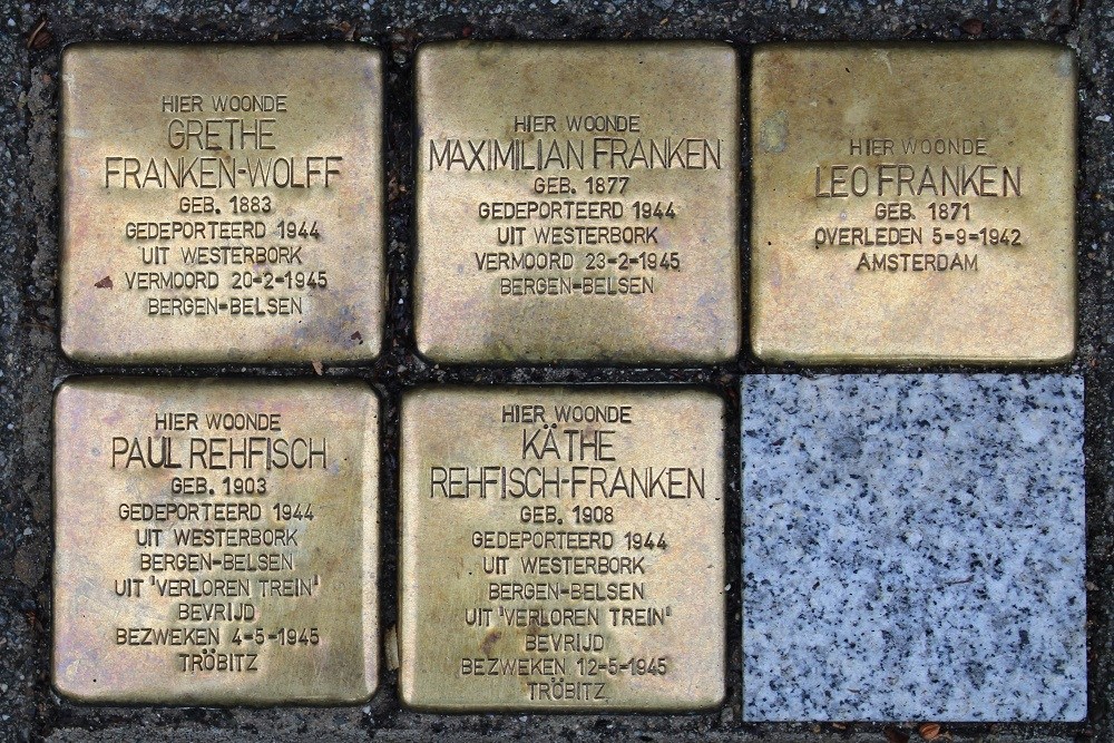 Stolpersteine Jan van Eijckstraat 11 #1