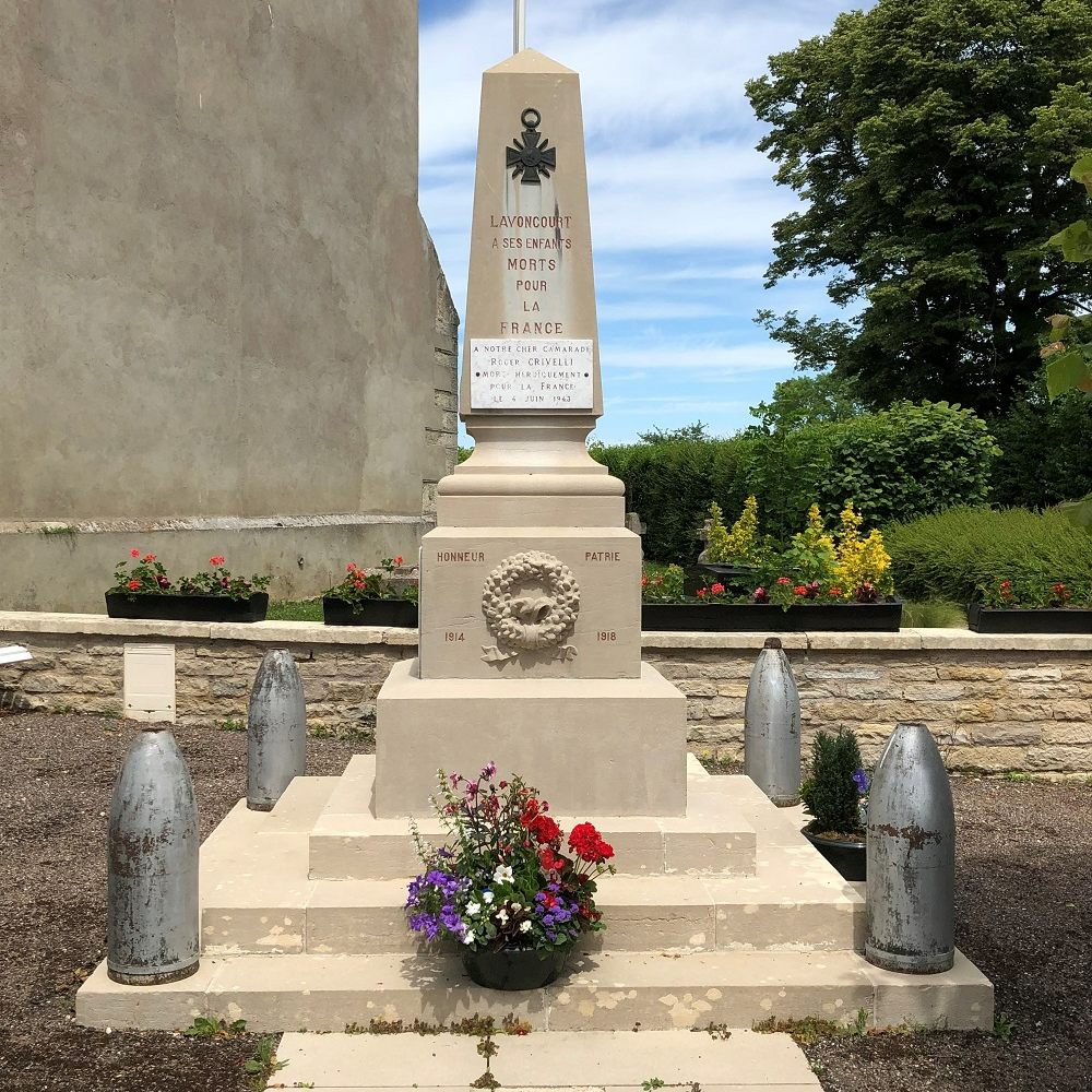 Oorlogsmonument Lavoncourt #2
