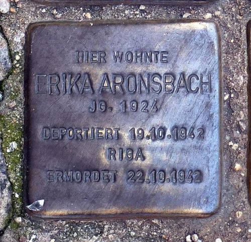 Stolpersteine Groe Prsidentenstrae 8 #1