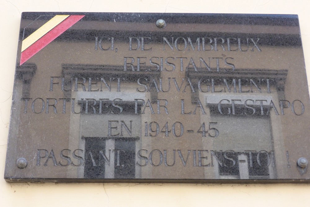 Memorial commemorating the Resisters Tortured by the Gestapo